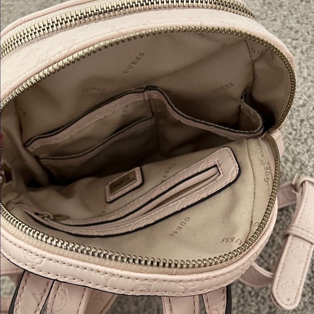 GUESS Blush Embossed Backpack - Picture 3 of 4